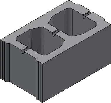 240mm 390-sari Tapp-liitega reaplokk